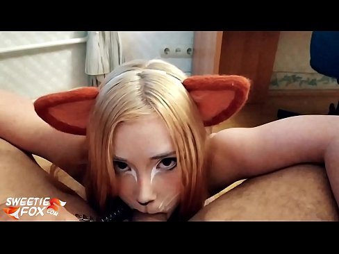 ❤️ Kitsune llyncu dick a cum yn ei cheg ❤️ Fideo porn wrthon ni ❌️